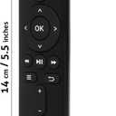 Voice Control Replacement Remote Control Compatible with Series, Insignia, Pioneer, for Hisense/TCL Smart TV/All ROKU Smart TV