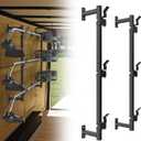 MELIPRON 3 Place Trimmer Rack for Enclosed Trailer Landscape Weedeater Rack Trailer Rack