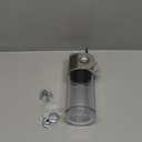 simplehuman Wall Mount Pumps, Single 15 fl. oz. Shampoo & Soap Dispenser, Stainless Steel