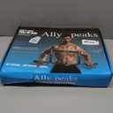 Ally Peaks Pull Up Bar for Doorway | Thickened Steel Max Limit 440 lbs Upper Body Fitness Workout Bar| Multi-Grip Strength for Doorway | Indoor Chin-Up Bar Fitness Trainer for Home Gym Portable (silver2)