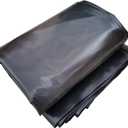 20 x 30 Ft HDPE Pond Liners, 12 Mil Thickness Easy Cutting Fish Pond Liner for Koi Ponds, Aquaculture and Water Gardens, Black