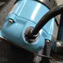 Little Giant 1-ABS 115-volt, 1/150 HP, 205 GPH Automatic Shallow Pan Condensate Removal Pump for Ceiling Mounted Air Conditioners or Dehumidifiers, Black/Blue, 550521