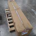 POVISON Fully-Assembled Mid Century Modern TV Stand for 75+ inch TV, Sliding Door Entertainment Center with Storage, Wood TV Console, Media Console for Living Room Bedroom(Black, 94.49")