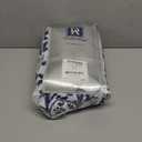 DriftAway Julia Blackout Curtains for Bedroom Navy Floral Watercolor Pattern Double Layer Thermal Insulated Sound Reducing Room Darkening Drapes for Living Room Grommet 2 Panels Each W52 x L96 Navy