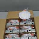 12 Pack 6 Inch Recessed Lights, 5CCT Adjustable LED Ceiling Light, IC Rated Slim Flush Mount Light Fixture for Bedroom Kitchen Bathroom, 12W 1050LM, ETL Certified (4 Inches)