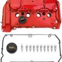 Upgrade Aluminum Valve Cover Compatible With Mini Cooper S JWC R56 R57 R58 R59 R60 R61 N18 Engine 2011-2016 Replace 11127646552