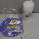 Trendware Los Angeles Rams Tailgate Kit, 48 ct