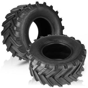 2 pcs 18X9.50-8 Lawn Mower Tires, Natural Rubber Turf Tire for Riding Lawn Mowers Garden Tractors Golf Cart Farm Equipment | 6 Ply Tubeless | 1040lbs Capacity
