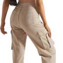 SUUKSESS Women Notch Neck Ribbed Seamless Bodysuit Padded Sexy Tank Tops (Medium, #1 Khaki)