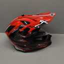 Adult Motocross Dirt Bike Helmet with Goggle, Gloves & Mask - DOT/FMVSS-218 Off-Road Motorcycle & ATV Helmet with Adjustable Sun Visor (Medium, Matte Black-188)