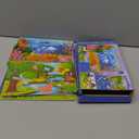 Puzzles for Kids Ages 3-5, Wooden Jigsaw Puzzles 24-30 Pieces for Toddler Children Learning Educational Puzzles 3 4 5 6 Year Toys for Boys and Girls (6 Puzzles)