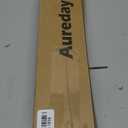 Aureday Phone Tripod, 92" Cell Phone Stand with 15" Gooseneck, Remote and Phone Holder, Overhead & Selfie Stick for Recording/Watching/Vlog, Compatible with iPhone Android (Black)