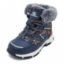 HOBIBEAR Girls Boys Toddler Snow Boots Waterproof Slip Resistant Outdoor Winter Boot Shoes(Toddler/Little Kids/Big Kids Size 2)