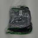 Clear Backpack Transparent Heavy Duty Bookbag See Through Bag with Reinforced Bottom for College, Travel, Workplace Security - Black