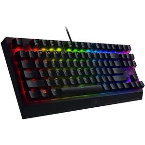 Razer BlackWidow V3 Tenkeyless Mechanical Gaming Keyboard: Razer Mechanical Switches - Chroma RGB Lighting - Compact Form Factor - Programmable Macro Functionality - USB Passthrough