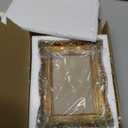 CISOO 4x6 Vintage Picture Frame, Antique Ornate Bronze Gold Photo Frame, for Table Top and Wall Display, Decorative Floral Design Retro Home Decor, Photo Gallery Art