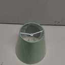 Barrel Lamp Shade Fabric Lampshade Small Lamp Shade Clip on Bulb Cloth Cover for Home Bedroom Living Room, Green