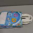 Outus 48 Pieces Summer Pool Party Favors Bags Beach Gift Goodie Paper Bags with Handles Beach Swimming Pool Candy Treat Pouch for Summer Hawaiian Luau Birthday Holiday Party Supplies