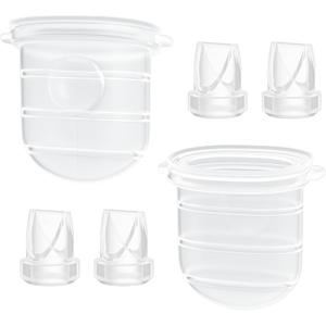 TOVVILD 6PCS M6 Duckbill Valves & Silicone Diaphragm Compatible with Momcozy Mobile Style, Not Original M6 Replacement Parts