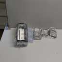 Veken Shower Caddy 6-Pack, Advanced Rustproof Design, No Drilling Adhesive Shelves, Rack with Soap Holder, Large Capacity Bathroom Organizers and Storage, Wall-Mounted Kitchen & Home Decor (6-Piece Set for Master Bathroom(Rustproof Upgrade), Black)