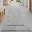 Microfiber Runner Rug 30" x 96", Bathroom Rug for Kitchen, Hallway