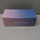 Travel Electric Kettle Portable Mini Kettle,Small Hot Water Boiler with 4 Temperature Settings,304 Stainless Steel,Fast Boiling Water with Auto Shut-Off and Boil Dry Protection,400ml (Beige, 400ML)