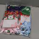 XiaosRen 20Pcs Mini Chirstmas Gift Bags with Tissue Paper and Tag, Small Paper Bags with Handles Assorted Cute Christmas Design for Xmas Holiday Presents Wrapping.