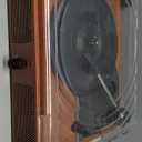 Vinyl Record Player Bluetooth Vintage 3-Speed Portable Turntables with Built-in Speakers, Belt-Driven LP Player Support USB Input AUX-in RCA Line Out