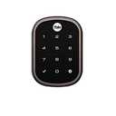 Yale | LiftMaster Smart Lock with Touchscreen Deadbolt - Works with myQ App & Key by Amazon in-Garage Delivery when paired with Smart Garage Hub (sold separately), Oil Rubbed Bronze