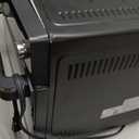 Total Chef Toaster Oven - Countertop Oven for Toast, Bake, Broil, Pizza, Compact Size For Small Kitchen, Appliance with Timer, Black