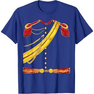 Prince Charming Costume Halloween kids boys men cute funny T-Shirt, Large, Royal Blue