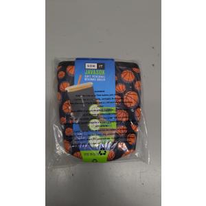 Sok It JavaSok Iced Coffee & Cold Soda Insulated Neoprene Cup Sleeve (Basketball, Large: 30-32oz)