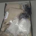 Flax Burlap 90 Inch Pinch Pleated Linen Curtains 2 Panel Set for Living Room Thick Linen Textured Drapes 90 Inches Long Pinch Pleat Drapes Semi Sheer Curtain for Dining Bedroom Office Dark Taupe (Burlywood Birch)