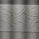 XIANSHOU Home Decor White Abstract Wall Decor Maximalist Artwork Textured Canvas Wall Art Pictures for Living Room Bedroom Home Office Decor 24"x48"