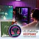 Gamer Christmas Ornaments 2025 - I Cant Hear You Im Gaming, Gamer Gifts for Men, Women, Wooden Gaming Ornament Gifts for Gamers Son, Brother, Boyfriend, Friends, Lover Video Game Gift Ideas