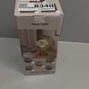 Ramadan Decorations Moon Lamp, Ramadan Decorations for Home, Crescent Moon and Star Lamp for Eid Mubarak Decor, USB & Battery Dual Powered Enchanted Lunar Night Light for Table Decor