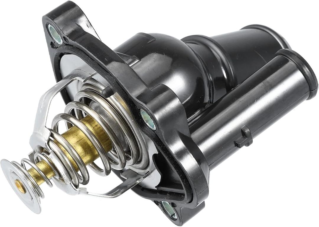 X AUTOHAUX L382-15-170A Engine Coolant Thermostat Housing Assembly for Ford Escape 2005-2015 for Ford Fusion 2006-2015