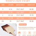 Werena Tummy Control Thong Shapewear for Women High Waisted Body Shaper Panties Shaping Thong Girdle Underwear