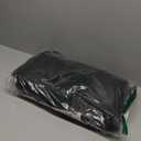 Garage Screen Doors for 1 Car Garage, 8x7Ft Magnetic Closure Heavy Duty Weighted Bottom Screen Self Sealing Fiberglass Mesh Anti Annoying Animals Retractable Net-Easy Assembly & Pass-Through (Black)