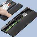 22 in1 Electronics Cleaning Kit with Ergonomic Keyboard Wrist Rest | Keyboard Wrist Support with Cleaning Kit for Typing, Gaming & Cleaning Phone Earbuds Computer Keyboard Earbuds, Lens