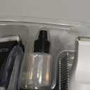 Dog Hair Clippers for Grooming Kit and Dog Paw Trimmer Nail Grinder for Grooming, Low Noise Rechargeable Cordless, Shaver Grooming Supplies for Pet Cats Dogs (Black, White)