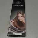 18" Straight Wrap Around Ponytail Human Hair Extensions for Women 70gram Chocolate Brown 4#