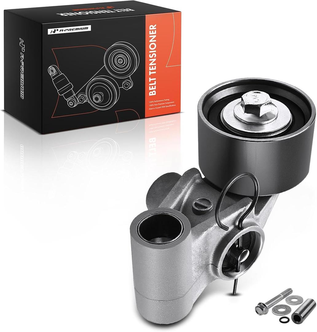 A-Premium Timing Belt Tensioner Assembly with Pulley Compatible with Subaru Forester 1998-2013, Impreza 1998-2014, Legacy 1997-2012, Outback 2000-2012, WRX 2012-2014 & Saab 9-2X, Replace# 13033AA000