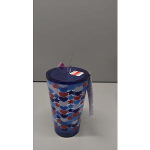 Luum Glo&Go Led 18 Oz Tumbler Flag