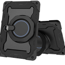 Anti-Yellowing Tablet Cover Kids Case Compatible With Huawei Honor Pad 9 12.1 Inch Tablet Cover,Heavy Duty Shockproof TPU Case Kickstand Rugged Protective Case With Shoulder Strap Stylus Pen Holder Tab