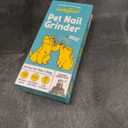 LUCKY TAIL Pet Nail Grinder for Dogs and Cats - Super Quiet and Low Vibration Electric Dog Nail Grinder with 2 LED Lights - USB Rechargeable and Cordless - 2 Speeds - Small to Large Pets - Teal