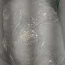 Womens 1 Tier Long Cathedral Lace Applique Wedding Bridal Veil With Metal Comb (13.8"D x 70.9"W x 26.8"H)