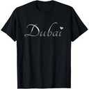 Womens Dubai Round-Neck T-Shirt. XS Size