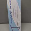 Pool Fountains for Above and In-Ground Pools,Dual Spray High Pressure Pool Sprinkler Fountain 360 Adjustable Pool Water Fountain Pool Chiller Water Fun Pool Aerator Backyard Decor Outdoor Pools