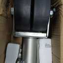 Trailer Jack with 6" Dual Wheel, 2000 LBS, 12" Lift, Heavy Duty Swivel Boat Trailer Jack Foot Stand for RV Boat Utility